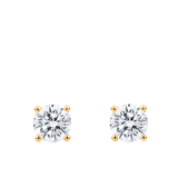 2.00 Carat Diamond Earrings in 18ct Yellow Gold