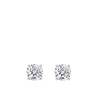 0.50 Carat Diamond Earrings in 18ct White Gold