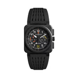 Bell & Ross BR-03 Automatic Chronograph 42mm Watch BR0394-RSD-CE/SRB