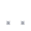 0.25 Carat Diamond Earrings in 18ct White Gold