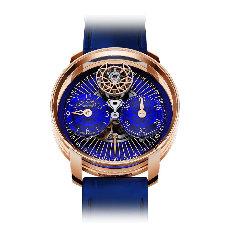 Jacob & Co. Astronomia Regulator Blue Tourbillion 43mm
