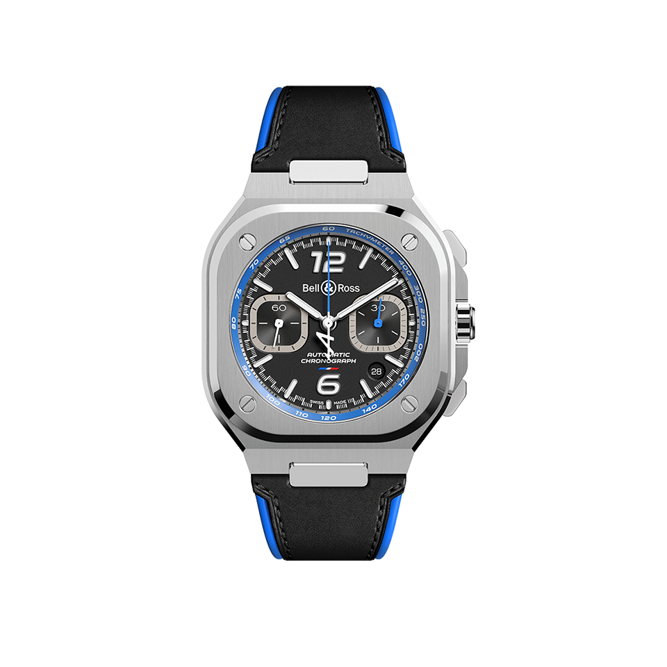 BELL & ROSS BR 05 CHRONO A523 LEATHER