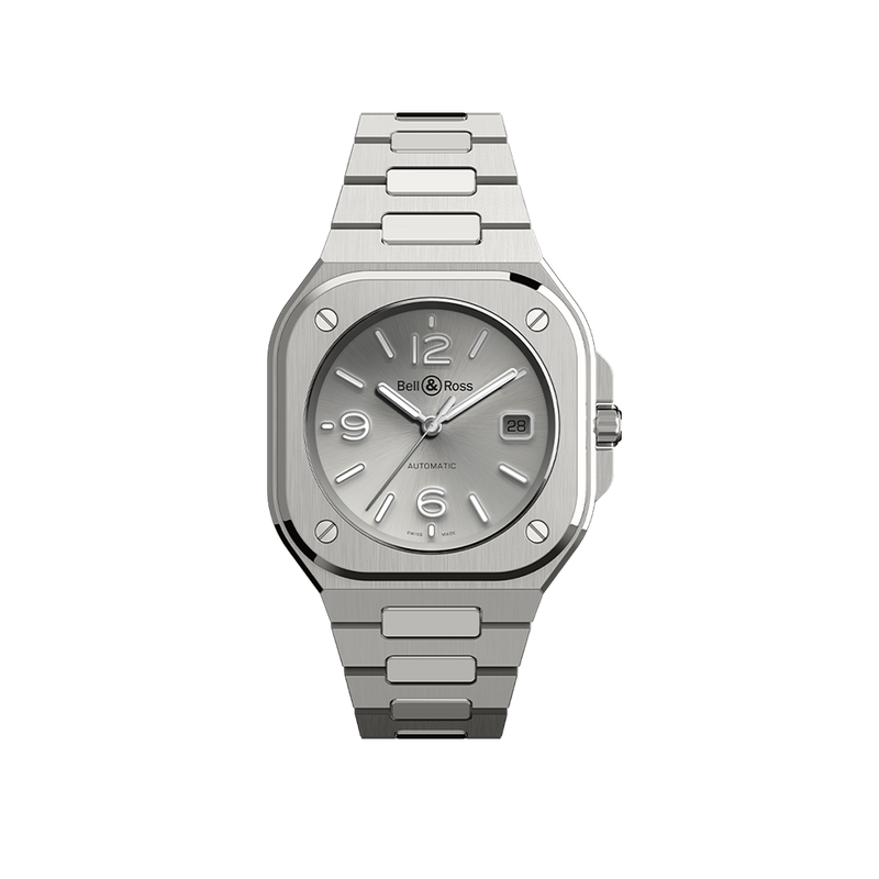 BELL & ROSS BR 05 GREY STEEL