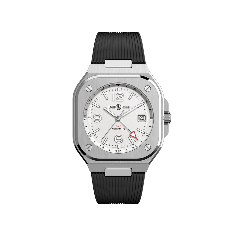 BELL & ROSS BR 05 GMT WHITE RUBBER