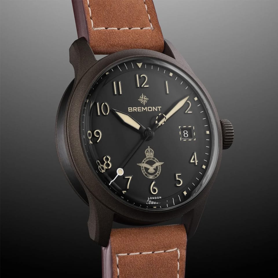 Bremont Altitude Automatic 39mm Watch ALT39-DT-SSCR-BK-HMAS