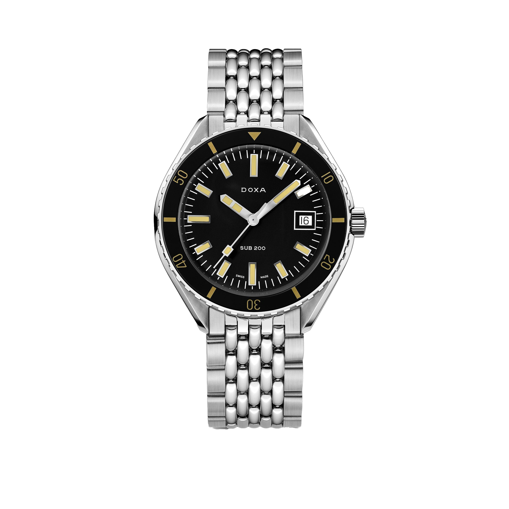 DOXA SUB 200 Sharkhunter Stainless Steel Bracelet 799.10.101.10