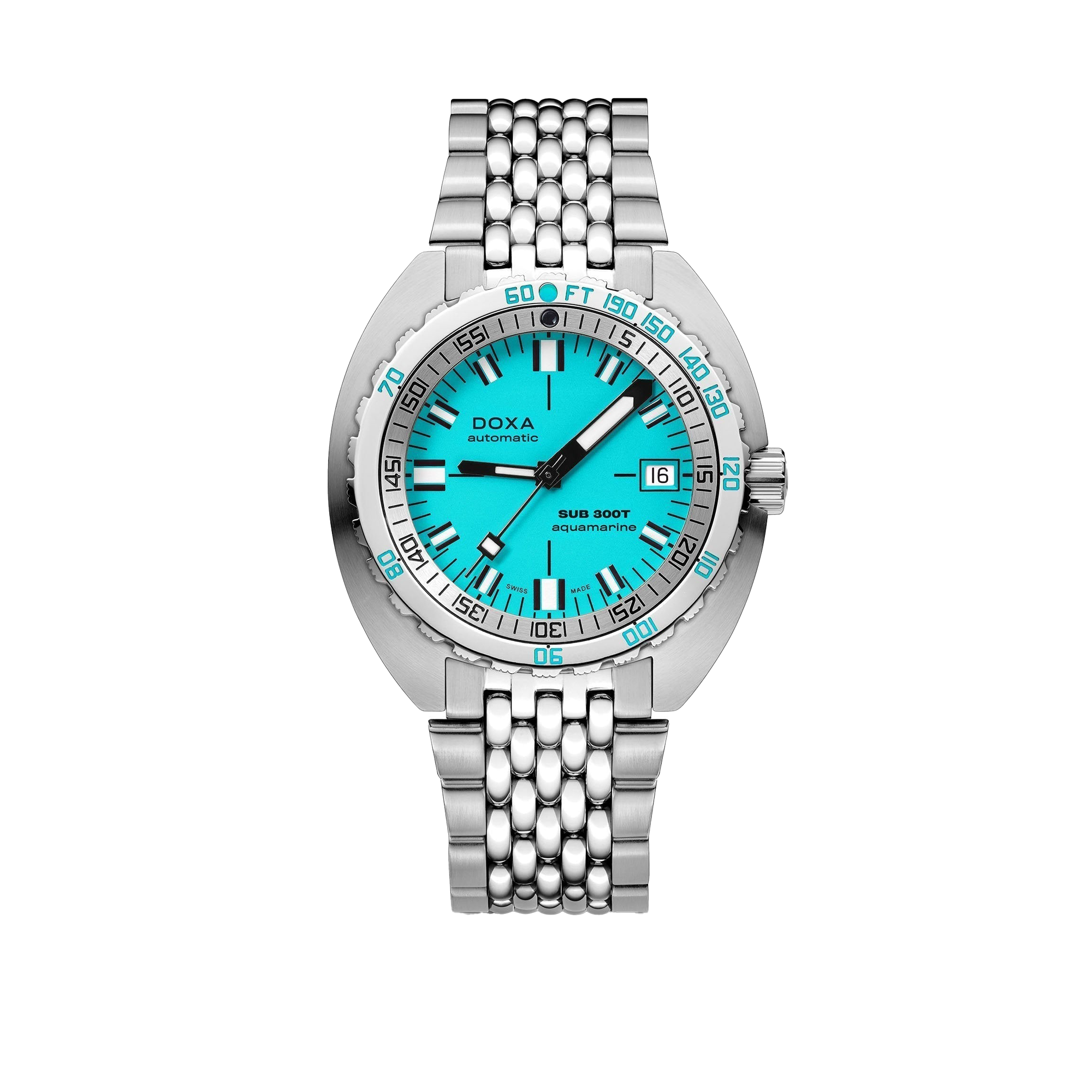 DOXA SUB 300T Aquamarine Stainless Steel Bracelet 840.10.241.10