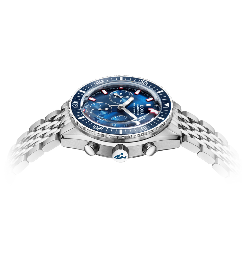 DOXA SUB 200 C-GRAPH II Caribbean Stainless Steel Bracelet 797.10.201.10