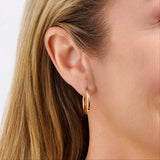 Quintessential Hoop Earrings in 18ct Yellow Gold