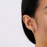 Quintessential 0.50 TW Carat Diamond Hoop Earrings in 18ct Yellow Gold