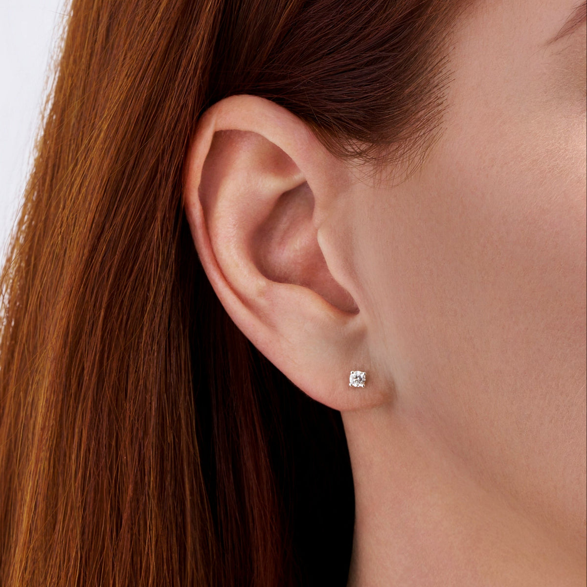 0.25 Carat Diamond Earrings in 18ct White Gold