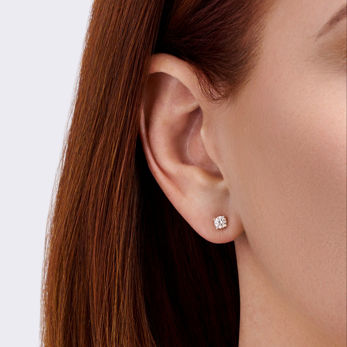 0.50 Carat Diamond Earrings in 18ct White Gold