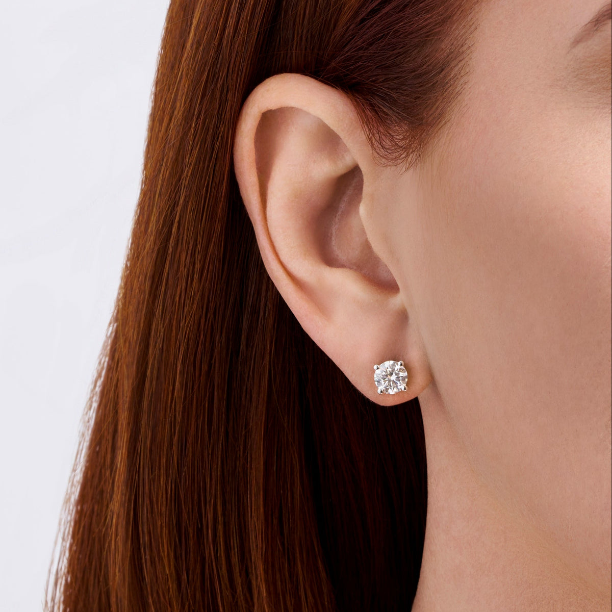 2.00 Carat Diamond Earrings in 18ct White Gold