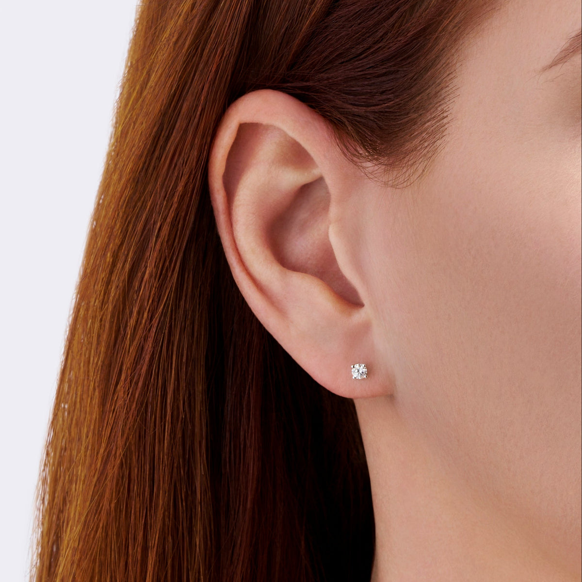 0.25 Carat Diamond Earrings in 18ct White Gold