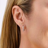 Diamond and South Sea Pearl Earrings in 18ct White Gold