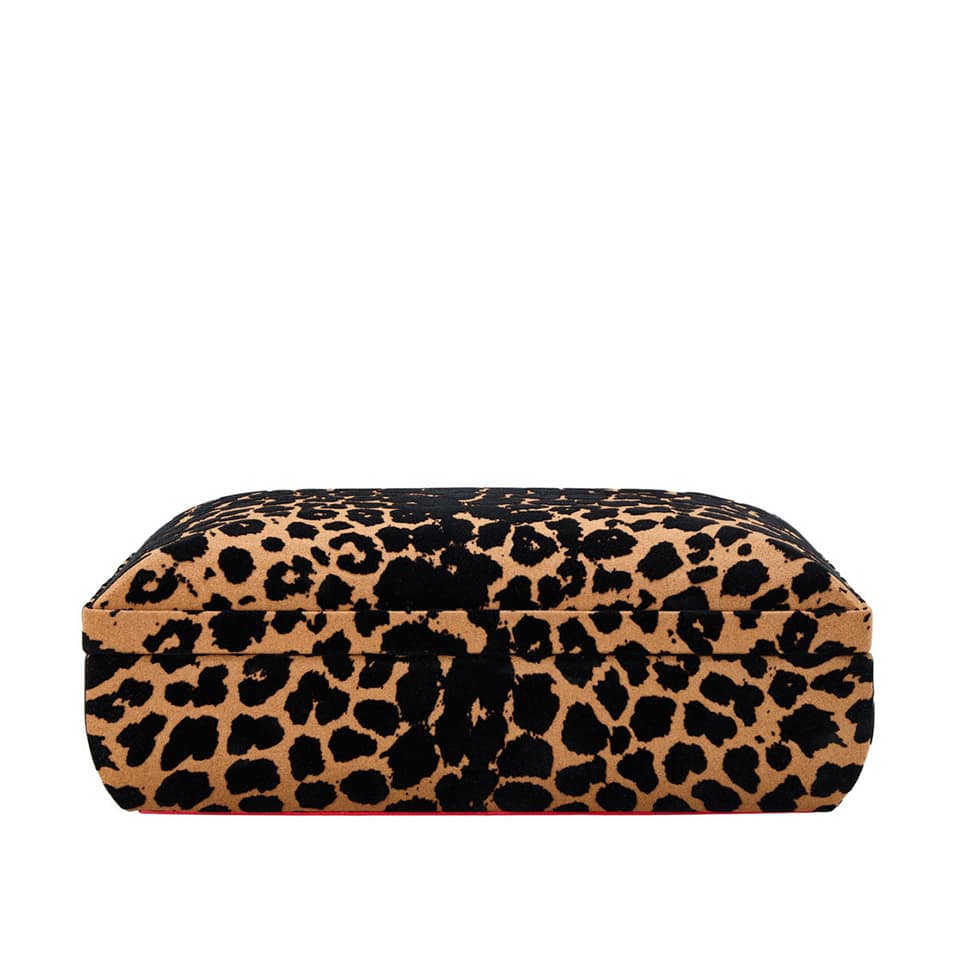 WOLF Savanna Leopard Print Medium Jewellery Box