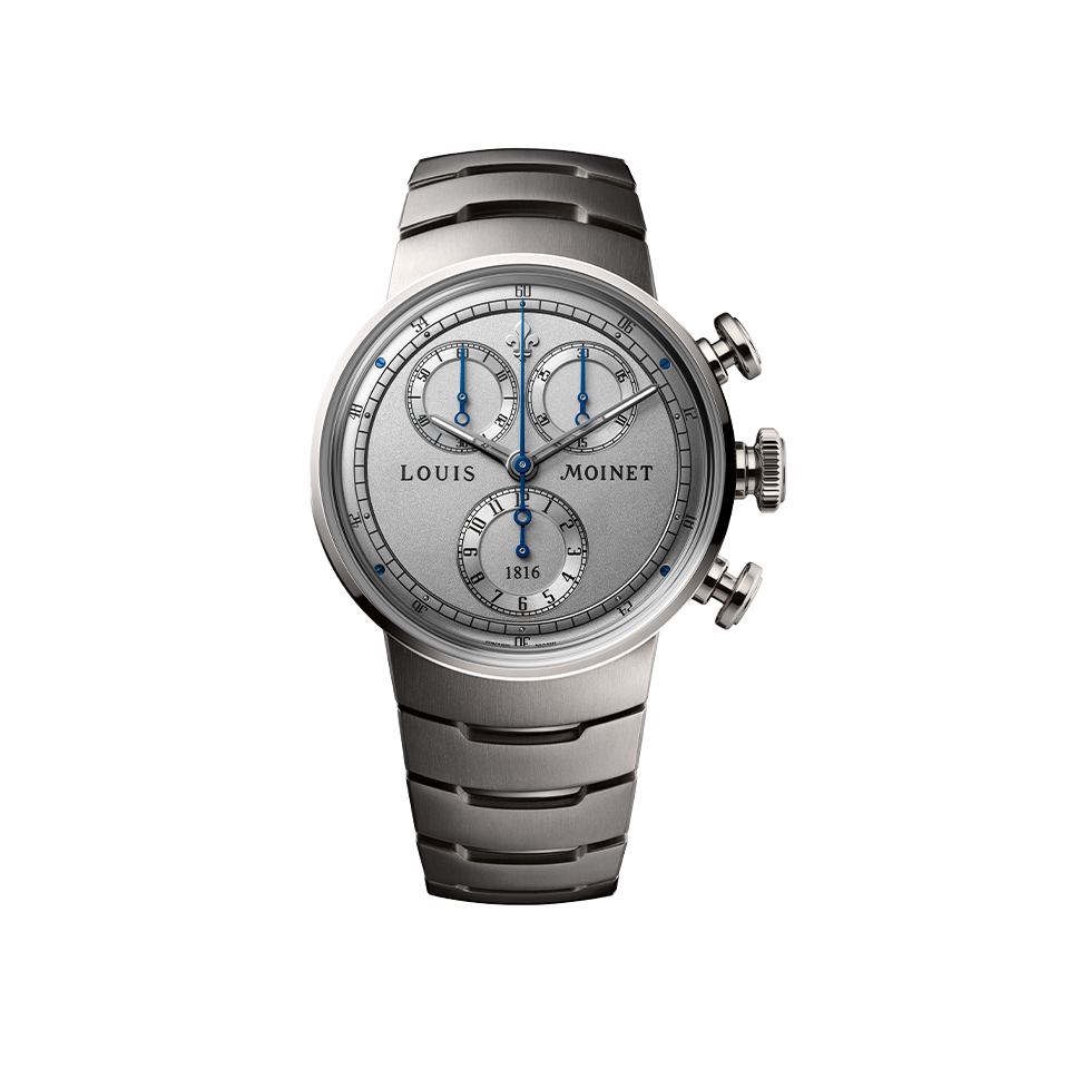 Louis Moinet 1816 Automatic Chronograph 40.60mm Watch LM-150.20.60