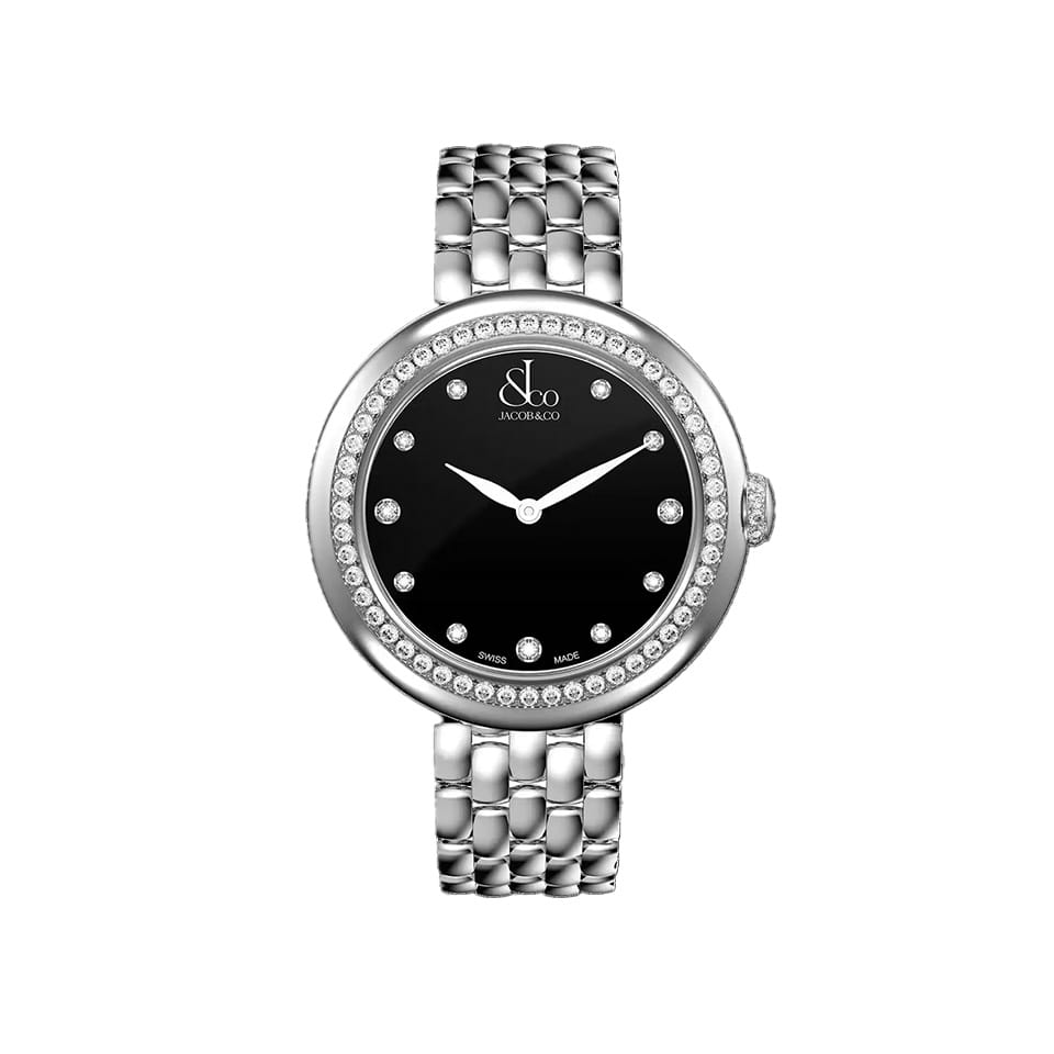 Jacob & Co. Brilliant Quartz 34mm Watch BQ015.10.RO.AA.ABALA