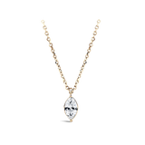 0.25 Carat Marquise Cut Diamond Pendant in 18ct Yellow Gold