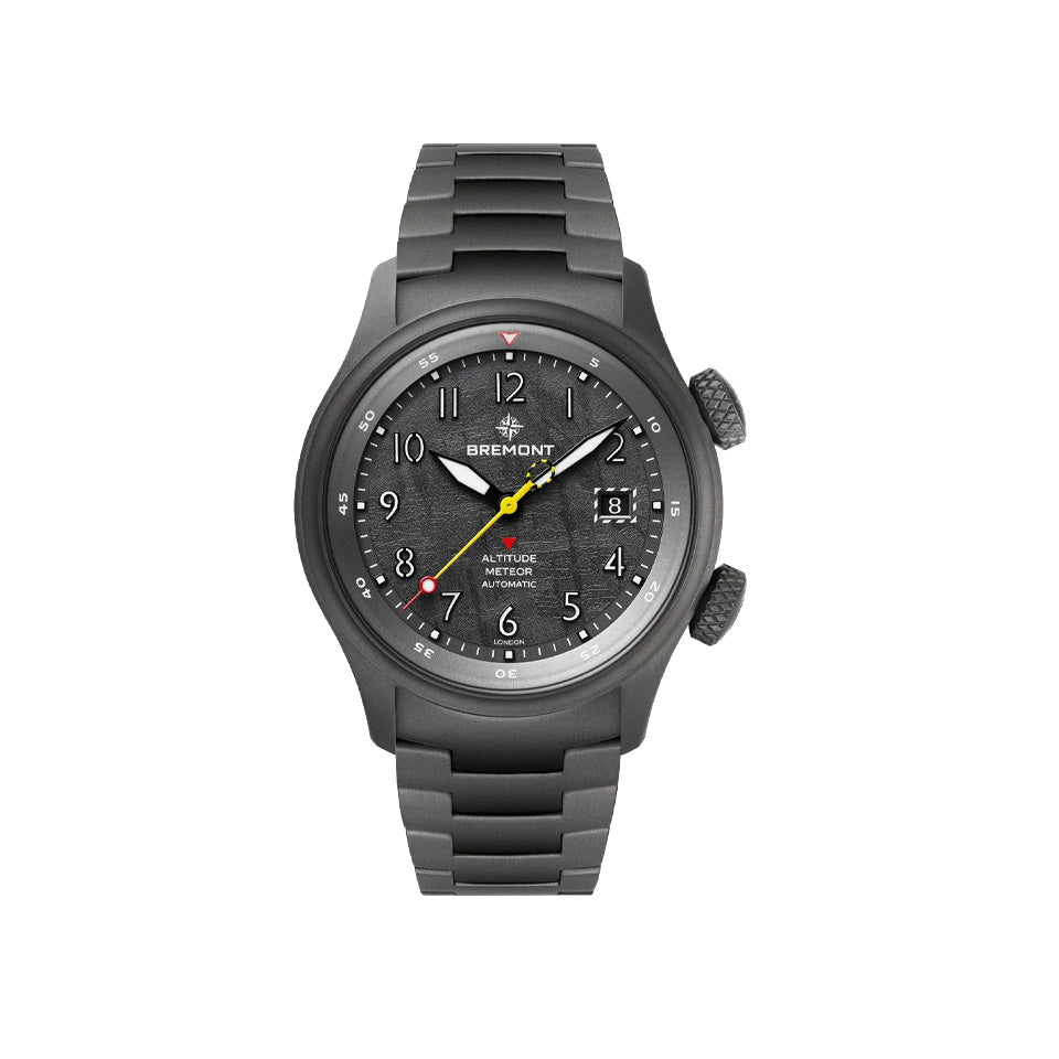 Bremont Altitude MB Meteor Stealth Grey Automatic 42mm Watch ALT42-MT-GRTI-GR-B
