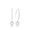 South Sea Pearl Earrings in 18ct White Gold