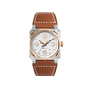 Bell & Ross BR-03 Automatic 41mm Watch BR03A-WH-STPG/SCA