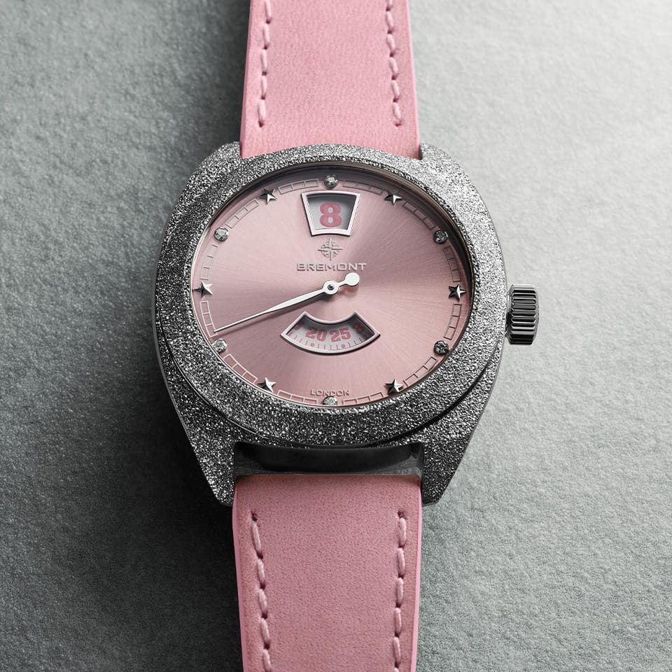 Bremont Terra Nova Automatic Jumping Hour 35mm Watch TN35-JH-FS-PK-L-S