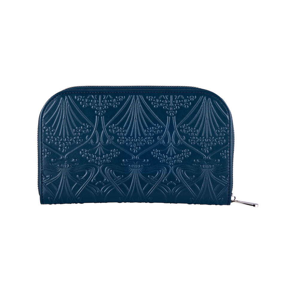 WOLF X LIBERTY All Over Ianthe Travel Jewellery Portfolio Navy
