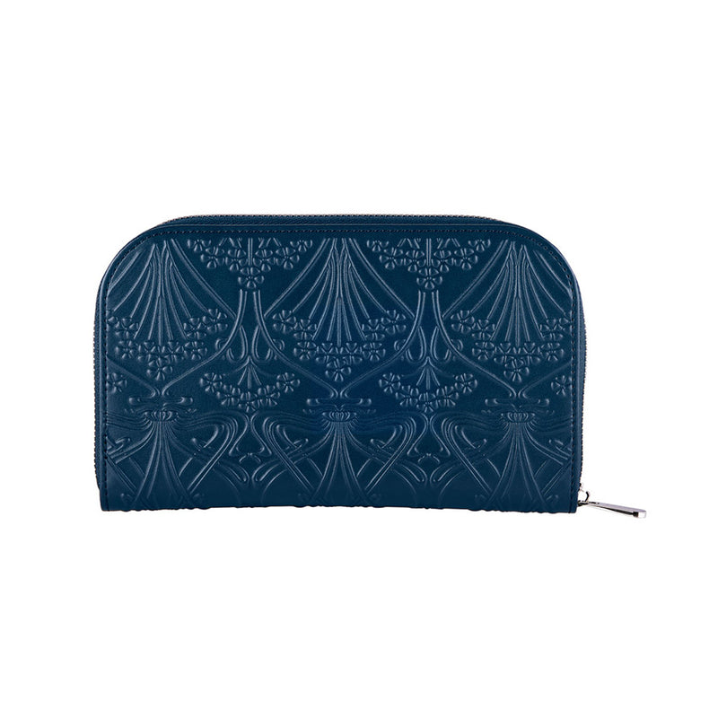 WOLF X LIBERTY All Over Ianthe Travel Jewellery Portfolio Navy