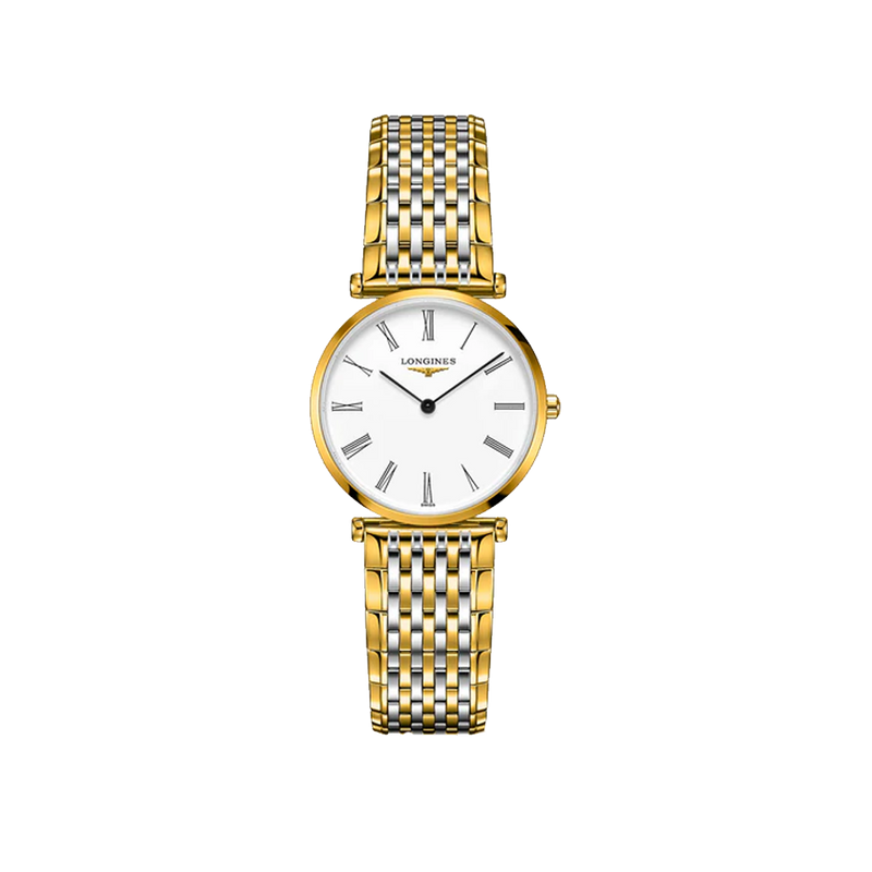 Longines La Grande Classique Stainless Steel & Yellow Plate 29MM