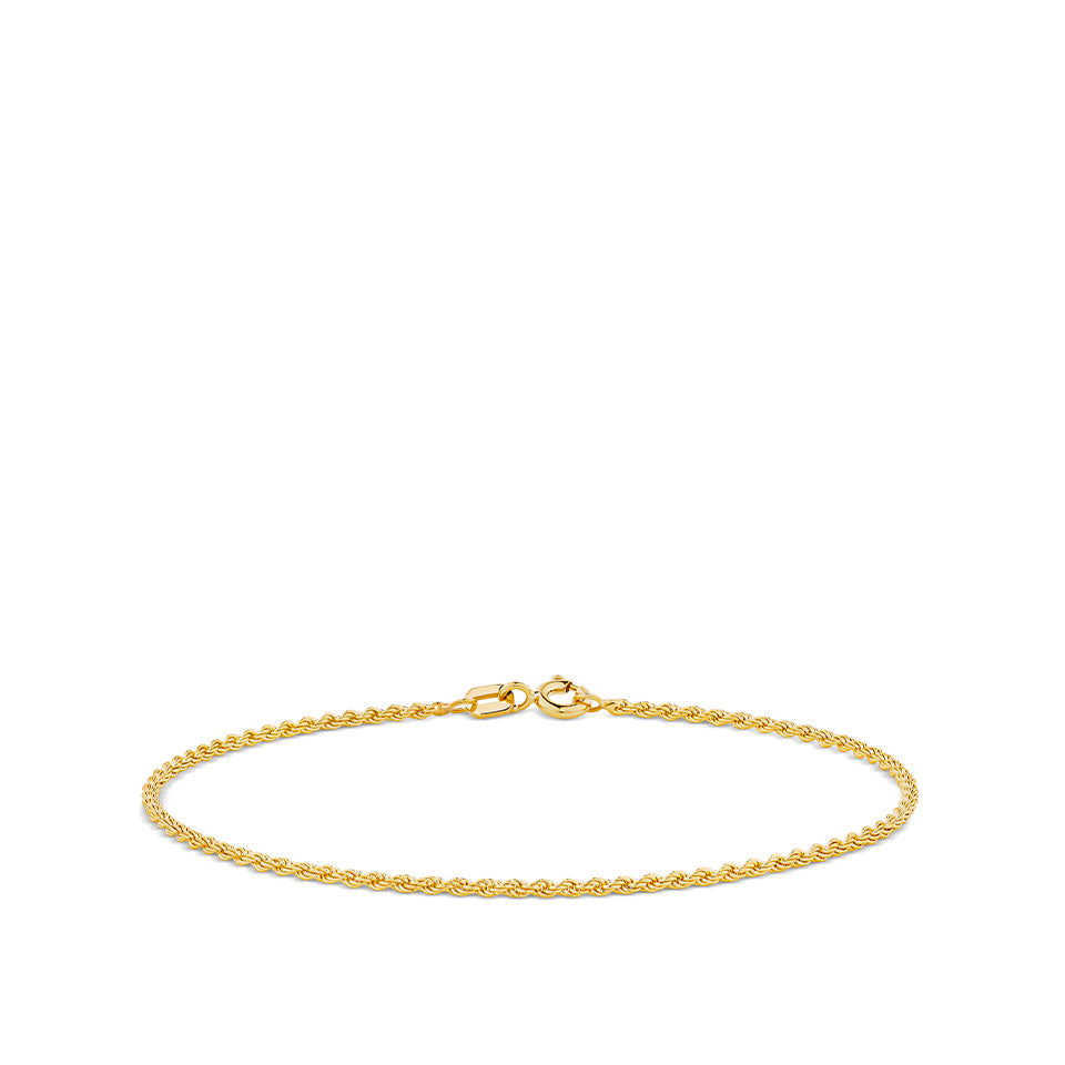 Rope Bracelet in 18ct Yellow Gold