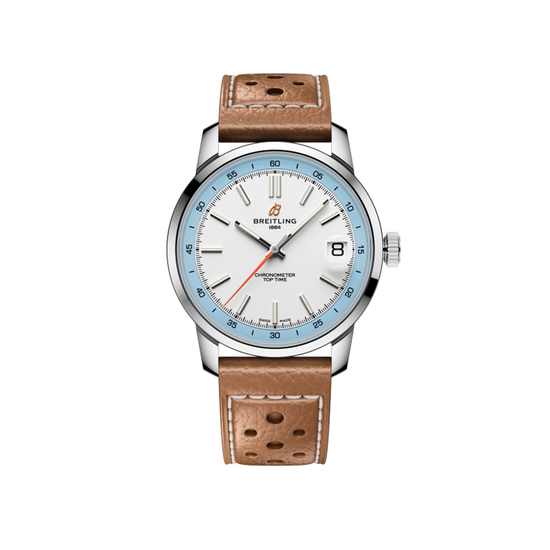 Breitling Top Time Automatic White Stainless Steel 38.00MM