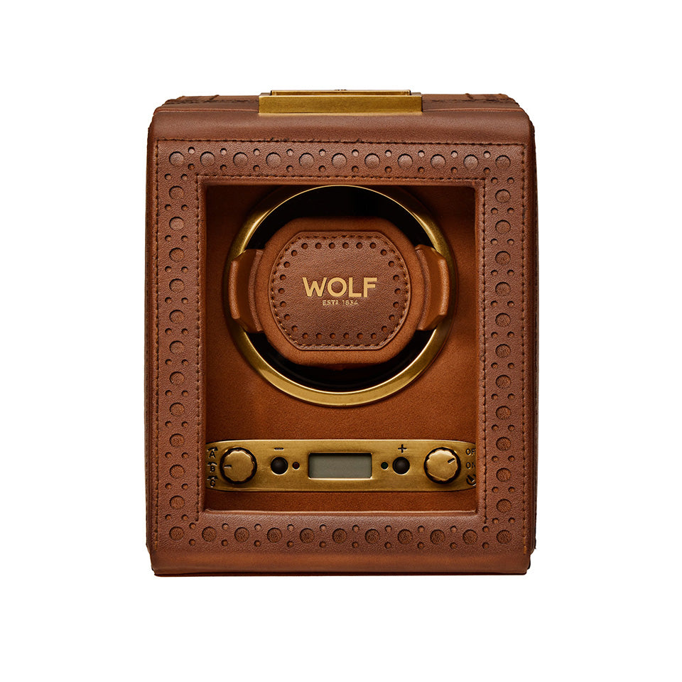 WOLF Brogue Single Watch Winder