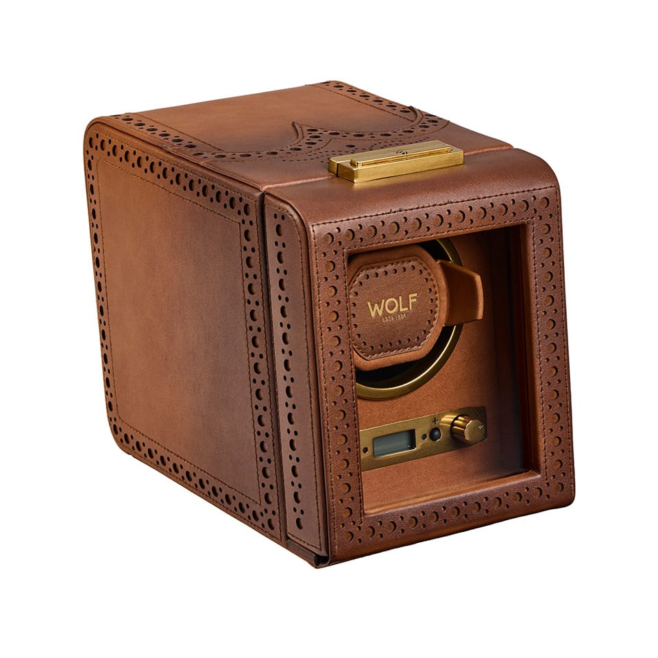 WOLF Brogue Single Watch Winder