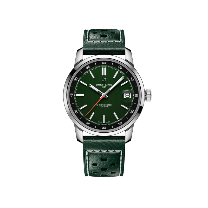 Breitling Top Time Automatic Green Stainless Steel 38.00MM