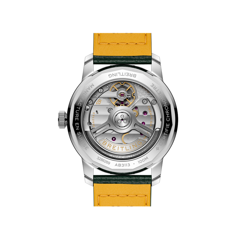 Breitling Top Time Automatic Green Stainless Steel 38.00MM