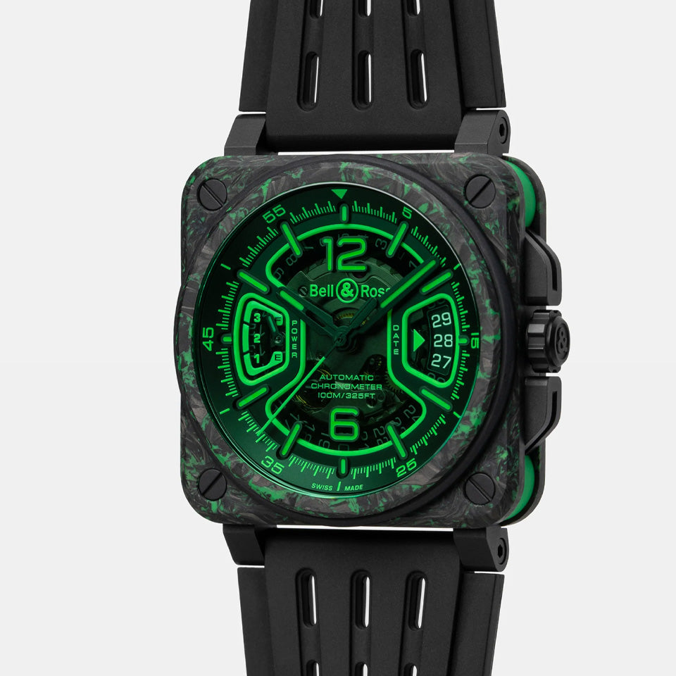 Bell & Ross BRX3 Chronometer 41mm Limited Edition Watch BRX3R-GN-CA/SRB