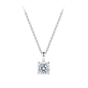 0.50 Carat Diamond Solitaire Pendant in 18ct White Gold
