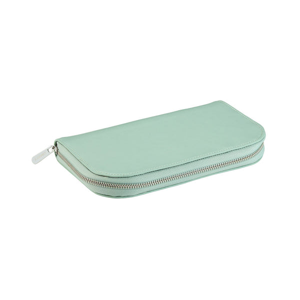 WOLF X LIBERTY Julia Interior Print Travel Jewellery Portfolio Sage Green