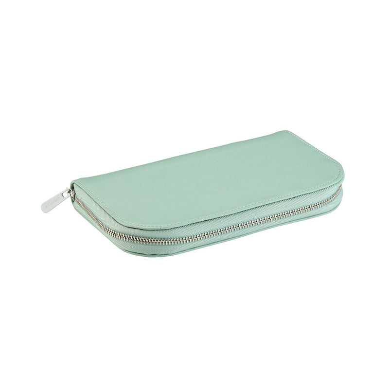 WOLF X LIBERTY Julia Interior Print Travel Jewellery Portfolio Sage Green