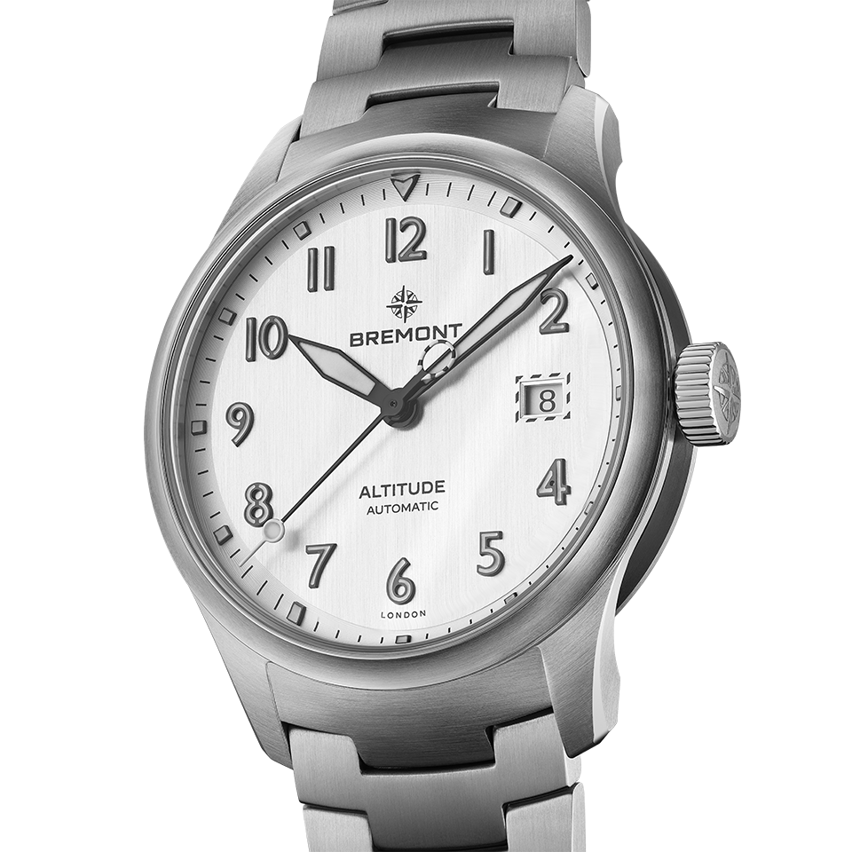 Bremont Altitude Automatic 39mm Watch ALT39-DT-SS-SI-B