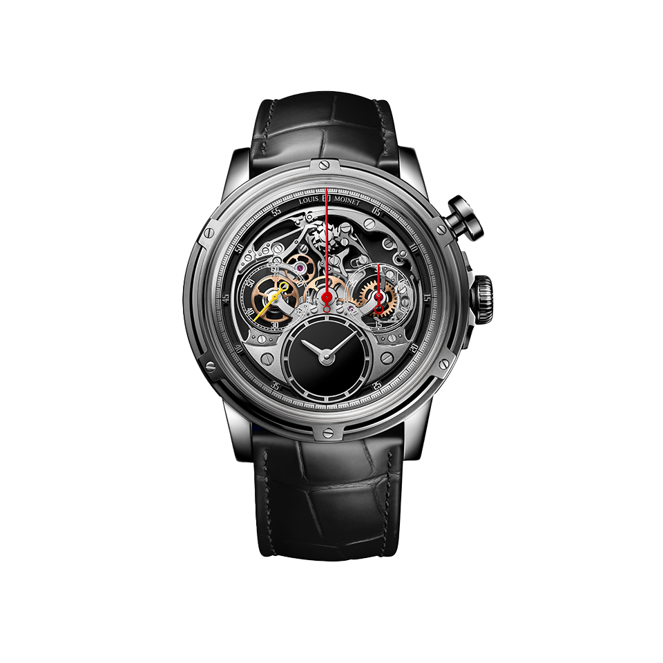 Louis Moinet Memoris Neo Onyx Skeleton 47.00mm