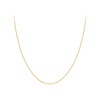 Round Cable 45cm Chain in 18ct Yellow Gold