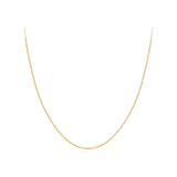 Round Cable 45cm Chain in 18ct Yellow Gold