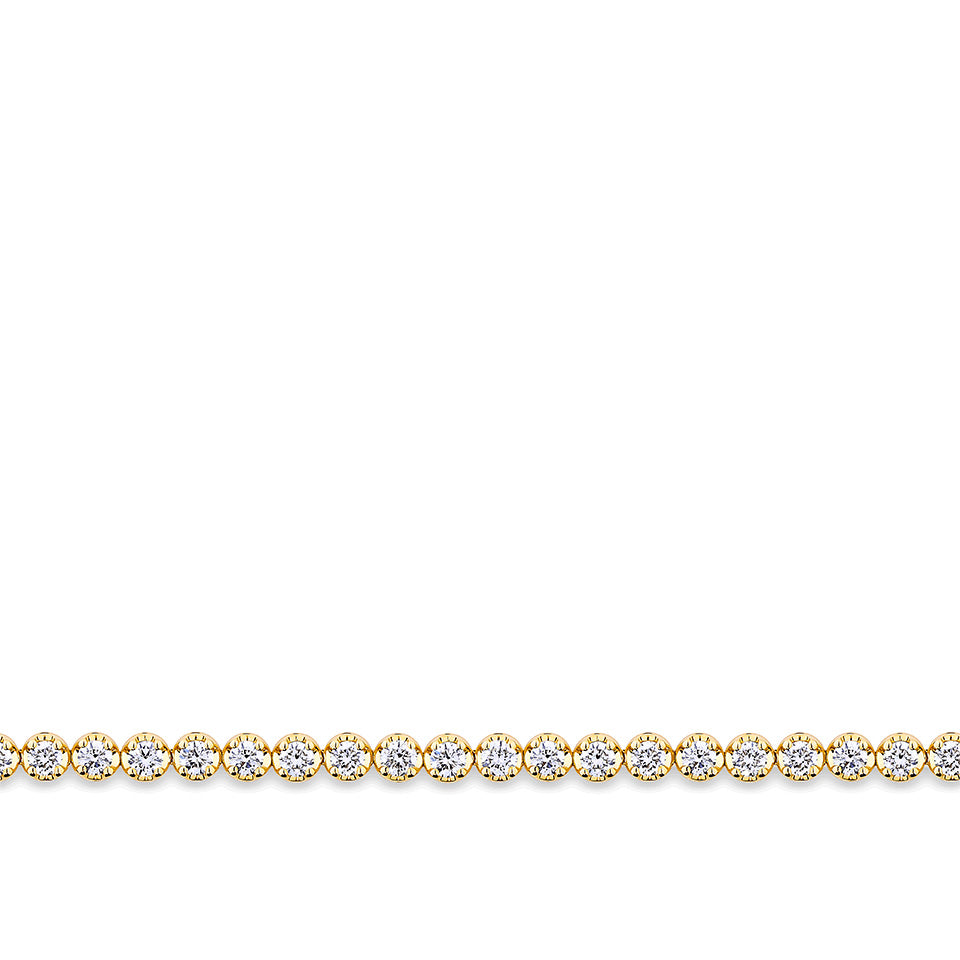 2.00 Carat Diamond Tennis Bracelet in 18ct Yellow Gold