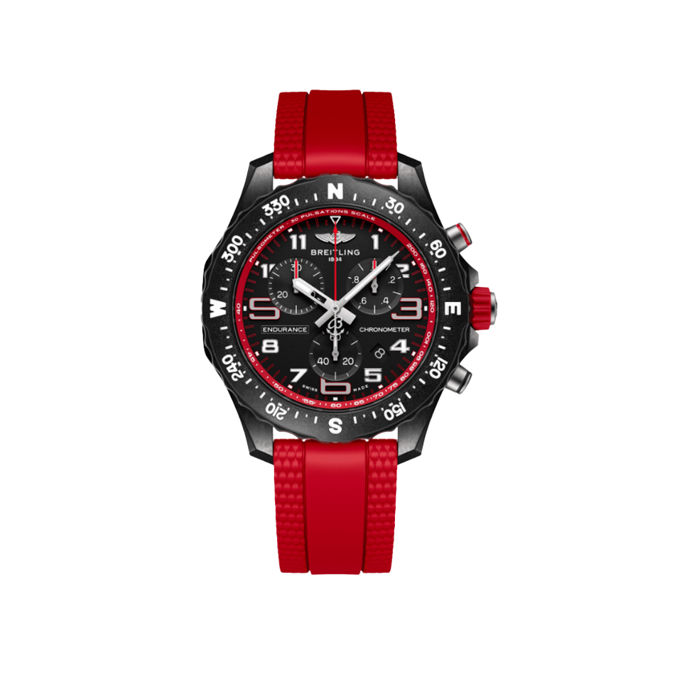 Breitling Endurance Pro Quartz Chronograph Breightlight 38mm Watch X83310D91B2S1