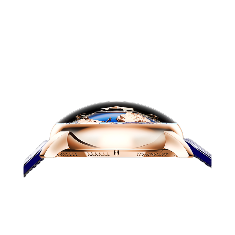 JACOB & CO. THE WORLD IS YOURS DUAL TIME ZONE TOURBILLON 43MM