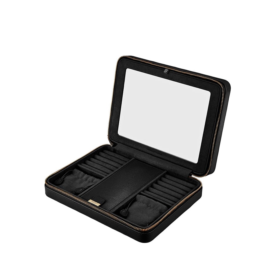 Lauren Large Zip Case Black 347502