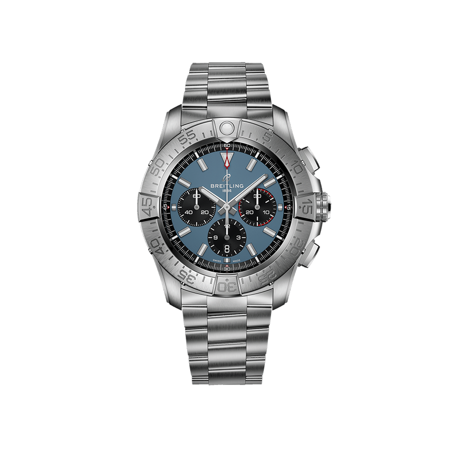 Breitling super avenger blue hot sale