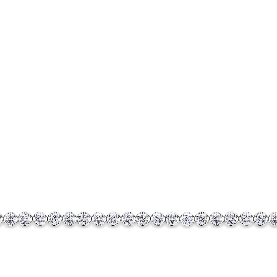3.00 Carat Diamond Tennis Bracelet in 18ct White Gold